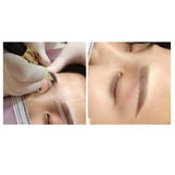 Maxbell Maxbell 5 Pairs Disposable Adhesive Eyebrow Ruler Sticker Eyebrow Positioning Ruler