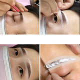 Maxbell Maxbell 5 Pairs Disposable Adhesive Eyebrow Ruler Sticker Eyebrow Positioning Ruler