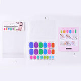 Maxbell Maxbell 2Pcs Nail Art Fiberglass Non-woven Silk Extension Tips Manicure DIY Tools 01