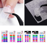Maxbell Maxbell 2Pcs Nail Art Fiberglass Non-woven Silk Extension Tips Manicure DIY Tools 01
