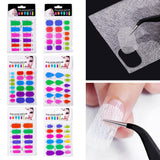 Maxbell Maxbell 2Pcs Nail Art Fiberglass Non-woven Silk Extension Tips Manicure DIY Tools 01