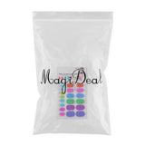 Maxbell Maxbell 2Pcs Nail Art Fiberglass Non-woven Silk Extension Tips Manicure DIY Tools 01