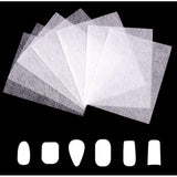 Maxbell Maxbell 2Pcs Nail Art Fiberglass Non-woven Silk Extension Tips Manicure DIY Tools 01