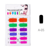 Maxbell Maxbell 2Pcs Nail Art Fiberglass Non-woven Silk Extension Tips Manicure DIY Tools 05