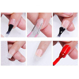Maxbell Maxbell 2Pcs Nail Art Fiberglass Non-woven Silk Extension Tips Manicure DIY Tools 05