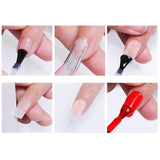 Maxbell Maxbell 2Pcs Nail Art Fiberglass Non-woven Silk Extension Tips Manicure DIY Tools 06