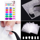 Maxbell Maxbell 2Pcs Nail Art Fiberglass Non-woven Silk Extension Tips Manicure DIY Tools 06