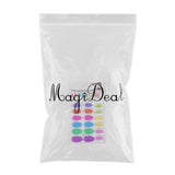 Maxbell Maxbell 2Pcs Nail Art Fiberglass Non-woven Silk Extension Tips Manicure DIY Tools 06