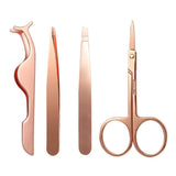 Maxbell Maxbell Eyelash Extension Applicator Tweezer Nipper Eyebrow Scissor Pointed Tweezer