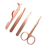 Maxbell Maxbell Eyelash Extension Applicator Tweezer Nipper Eyebrow Scissor Pointed Tweezer