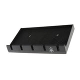 Maxbell Maxbell 5 Spaces Barber Clipper Tray Anti-slip Brush Curler Organizer Holder Stand