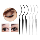 Maxbell Maxbell 3x Eyelash Fitter Display Wand Stick Eyelash Extensions Grafting Tools Black