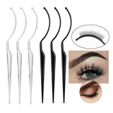 Maxbell Maxbell 3x Eyelash Fitter Display Wand Stick Eyelash Extensions Grafting Tools Black