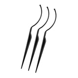 Maxbell Maxbell 3x Eyelash Fitter Display Wand Stick Eyelash Extensions Grafting Tools Black
