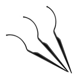 Maxbell Maxbell 3x Eyelash Fitter Display Wand Stick Eyelash Extensions Grafting Tools Black