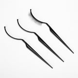 Maxbell Maxbell 3x Eyelash Fitter Display Wand Stick Eyelash Extensions Grafting Tools Black