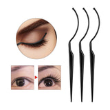 Maxbell Maxbell 3x Eyelash Fitter Display Wand Stick Eyelash Extensions Grafting Tools Black