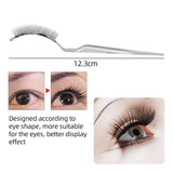 Maxbell Maxbell 3x Eyelash Fitter Display Wand Stick Eyelash Extensions Grafting Tools Clear