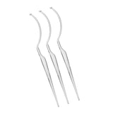 Maxbell Maxbell 3x Eyelash Fitter Display Wand Stick Eyelash Extensions Grafting Tools Clear