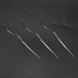 Maxbell Maxbell 3x Eyelash Fitter Display Wand Stick Eyelash Extensions Grafting Tools Clear