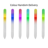 Maxbell Maxbell Glass Nail Art Files Natural Acrylic UV Gel Nails Polishing Smoothing Buffer