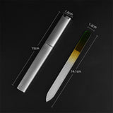 Maxbell Maxbell Glass Nail Art Files Natural Acrylic UV Gel Nails Polishing Smoothing Buffer