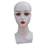 Maxbell Stable Women Mannequin Head Wig Hat Jewelry Display Model Stands Red Lip