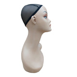 Maxbell Stable Female Mannequin Head Wig Hat Jewelry Headphone Display Stand Models