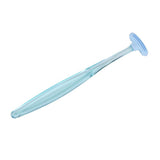 Maxbell Maxbell Food Grade Silica gel Tongue Scraper Tongue Cleaner Brush Oral Care Blue