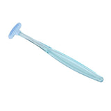 Maxbell Maxbell Food Grade Silica gel Tongue Scraper Tongue Cleaner Brush Oral Care Blue