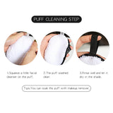 Maxbell Maxbell 5 Pcs Soft Gentle Make-Up Remover Puff Makeup Remover Facial Cleansing Cloth