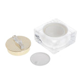 Maxbell Maxbell Empty Acrylic Cosmetic Jar Travel Cream Lotion Container with Inner Lid 15g