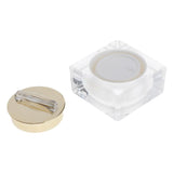 Maxbell Maxbell Empty Acrylic Cosmetic Jar Travel Cream Lotion Container with Inner Lid 15g