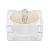 Maxbell Maxbell Empty Acrylic Cosmetic Jar Travel Cream Lotion Container with Inner Lid 15g