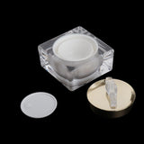 Maxbell Maxbell Empty Acrylic Cosmetic Jar Travel Cream Lotion Container with Inner Lid 15g
