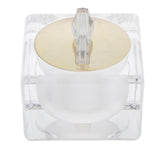 Maxbell Maxbell Empty Acrylic Cosmetic Jar Travel Cream Lotion Container with Inner Lid 50g