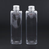 Maxbell Maxbell 250ml Empty Plastic Shampoo Bottle Liquid Soap Lotion Container 2pcs Clear