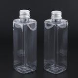 Maxbell Maxbell 250ml Empty Plastic Shampoo Bottle Liquid Soap Lotion Container 2pcs Clear