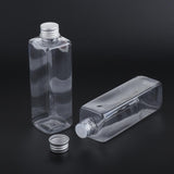 Maxbell Maxbell 250ml Empty Plastic Shampoo Bottle Liquid Soap Lotion Container 2pcs Clear