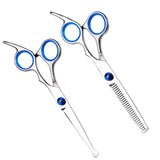 Maxbell Professional Barber Salon Hair Cutting Thinning Trimming Shears Scissors Set