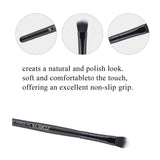 Maxbell Maxbell Professional Eyeshadow Liquid Cream Powder Blender Eye Makeup Brush Black