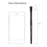 Maxbell Maxbell Professional Eyeshadow Liquid Cream Powder Blender Eye Makeup Brush Black