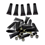 Maxbell Maxbell 10ml 20pcs Empty Plastic Tubes Bottles for Lotion as described black 10ml
