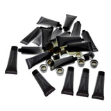 Maxbell Maxbell 10ml 20pcs Empty Plastic Tubes Bottles for Lotion as described black 10ml