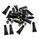 Maxbell Maxbell 10ml 20pcs Empty Plastic Tubes Bottles for Lotion as described black 10ml