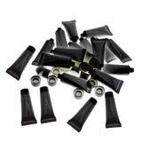 Maxbell Maxbell 10ml 20pcs Empty Plastic Tubes Bottles for Lotion as described black 10ml