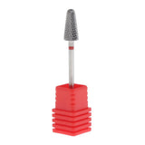 Maxbell Maxbell Tungsten Steel Nail Drill Bit Grinding Head Nail Art Gel Polish Remove 03