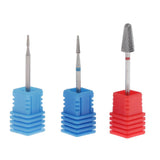 Maxbell Maxbell 3x Nail Art Drill Bit Set Salon Manicure Sanding Bit Polishing Grinding Head
