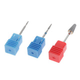 Maxbell Maxbell 3x Nail Art Drill Bit Set Salon Manicure Sanding Bit Polishing Grinding Head
