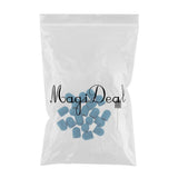 Maxbell Maxbell 20pcs Manicure DIY Nail File Sanding Caps/Bands Polishing Mandrel Bit  Blue